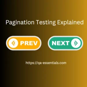 how to test pagination